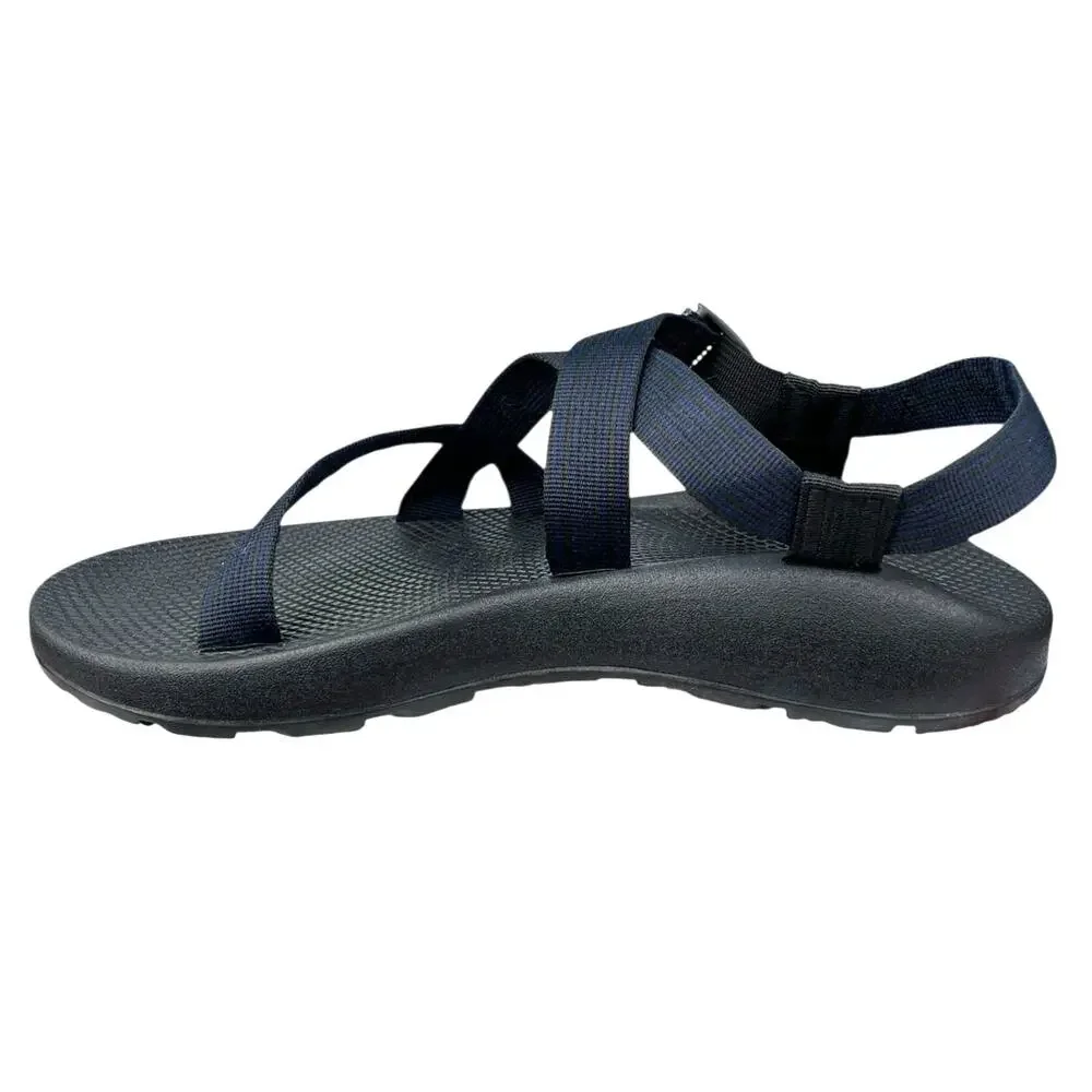 Chaco Men’s Z1 Classic Black Blue Strappy Hiking Trail Sandal Size US 13